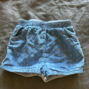 Vintage OshKosh Floral Shorts Made in USA